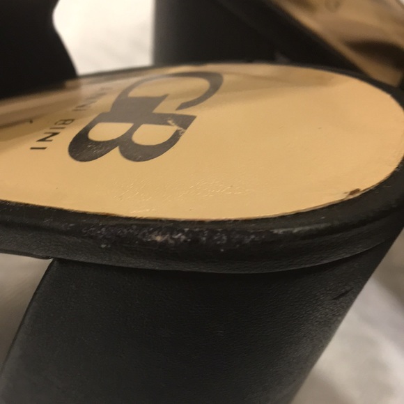 GIANNI BINI Black Slingback Heels - Picture 9 of 9